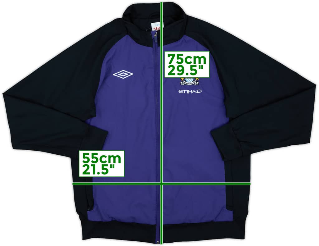 2012-13 Manchester City Umbro Track Jacket - 9/10 - (L)