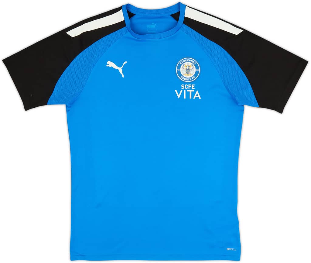 2022-23 Stockport County Puma Training Shirt - 7/10 - (M)