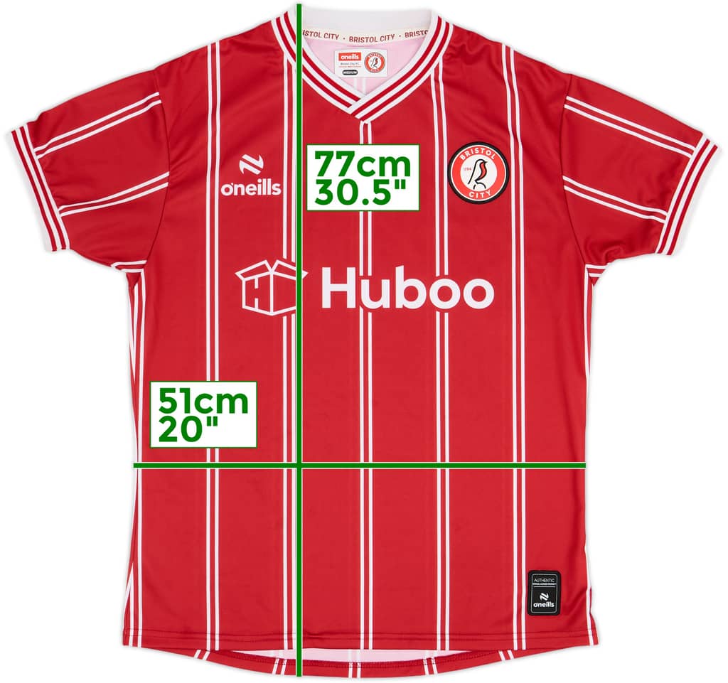 2023-24 Bristol City Home Shirt - 9/10 - (M)