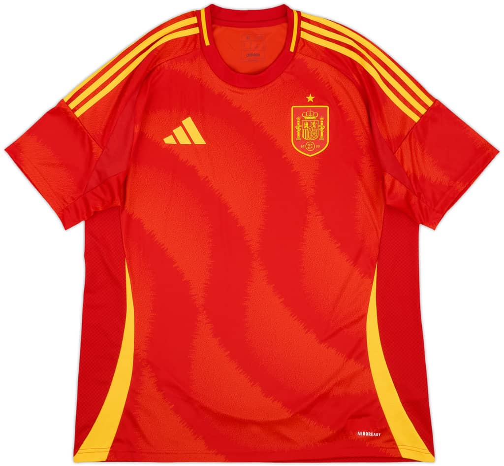 2024-25 Spain Home Shirt - 10/10 - (XL)