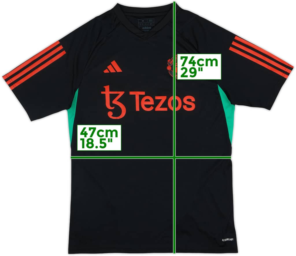 2023-24 Manchester United adidas Training Shirt - 9/10 - (M)