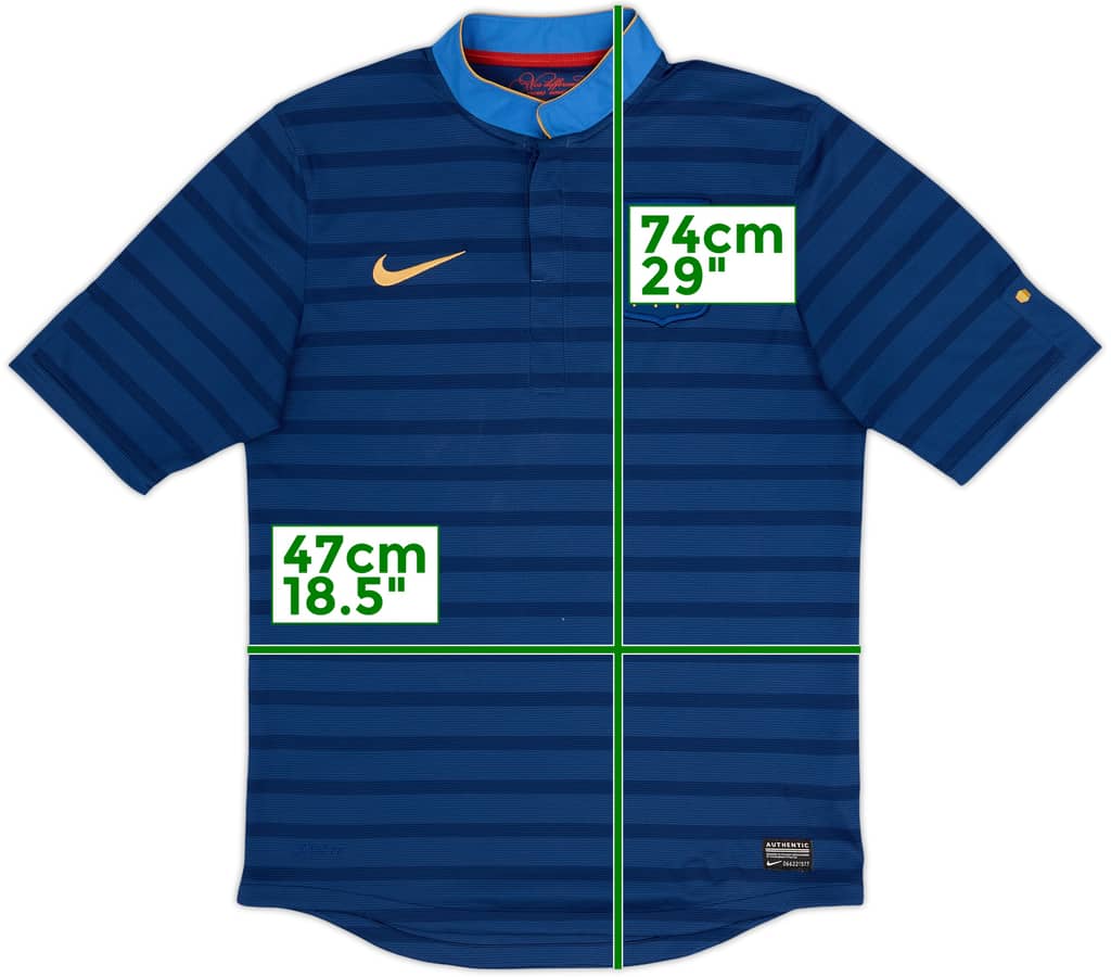 2012-13 France Home Shirt - 9/10 - (S)