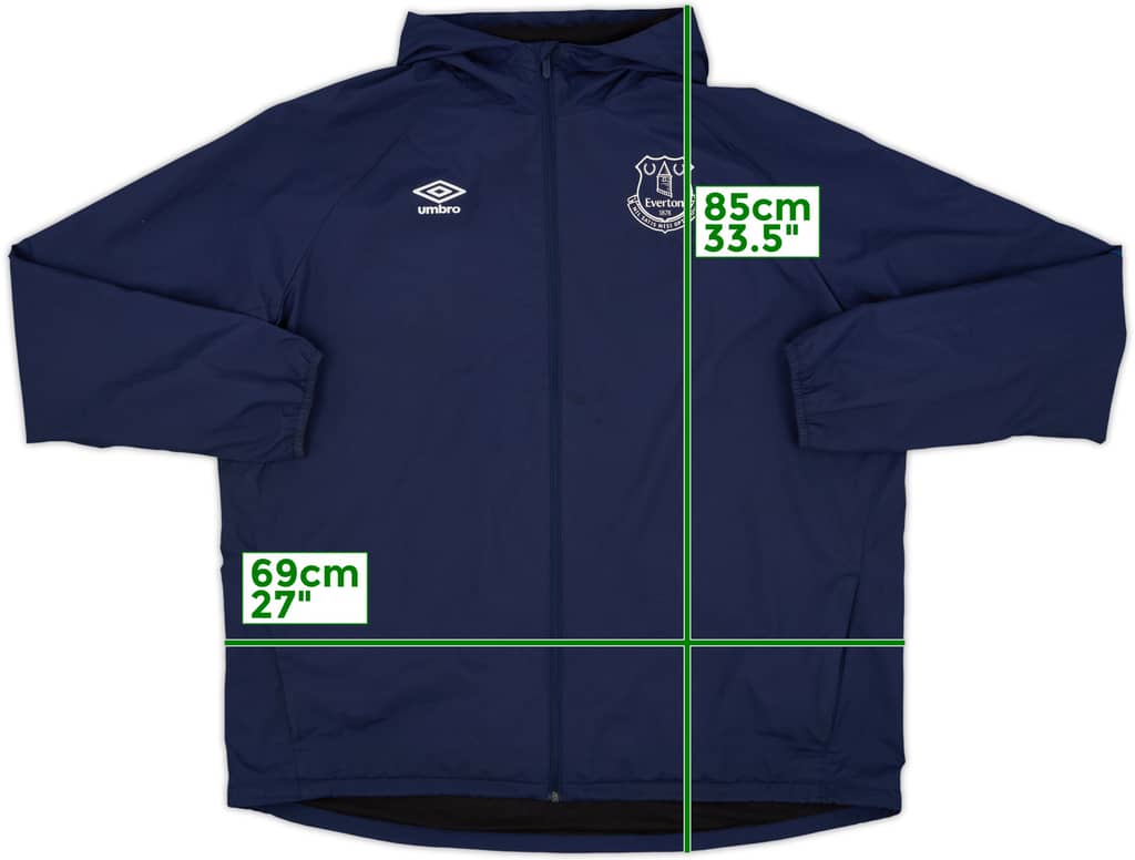 2015-16 Everton Umbro Track Jacket - 6/10 - (3XL)