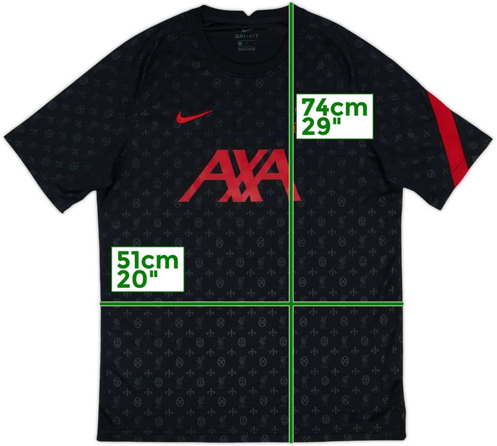 2020-21 Liverpool Nike Training Shirt - 9/10 - (L)