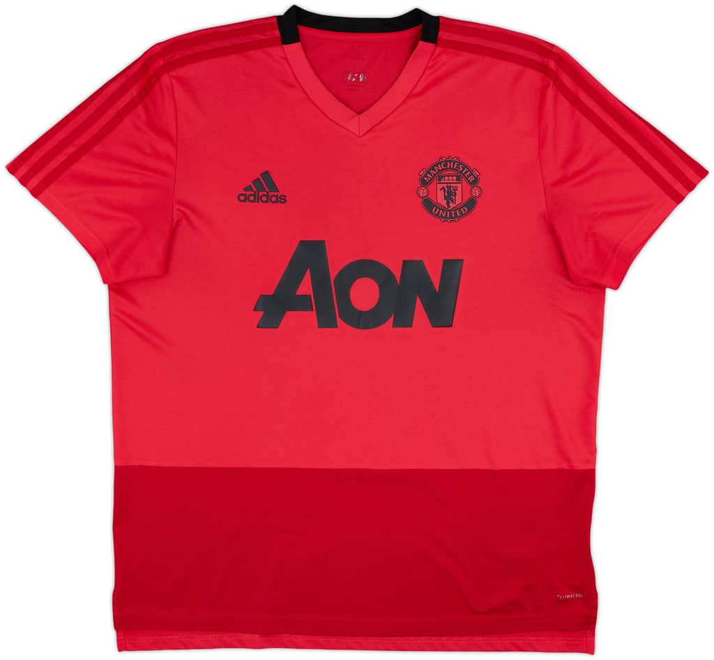 2018-19 Manchester United adidas Training Shirt - 8/10 - (L)