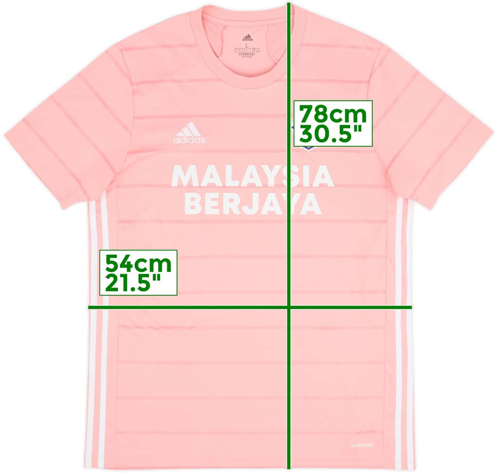 2021-22 Cardiff City Away Shirt - 8/10 - (L)