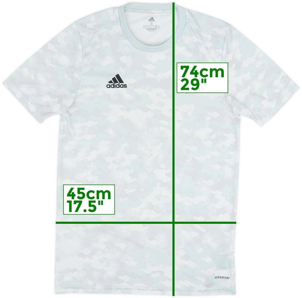 2021-22 Leeds adidas Training Shirt - 9/10 - (S)