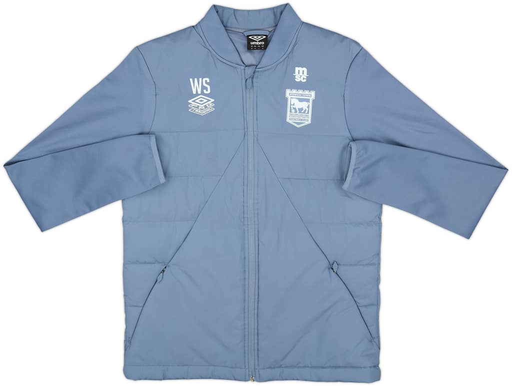 2023-24 Ipswich Staff Issue Umbro Track Jacket WS - 7/10 - (M)