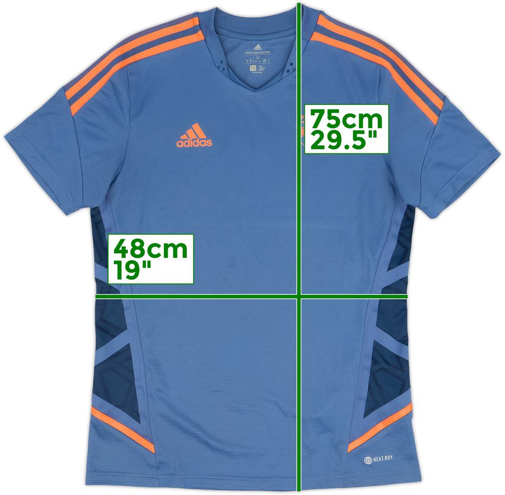 2022-23 Manchester United Authentic adidas Training Shirt - 9/10 - (M)