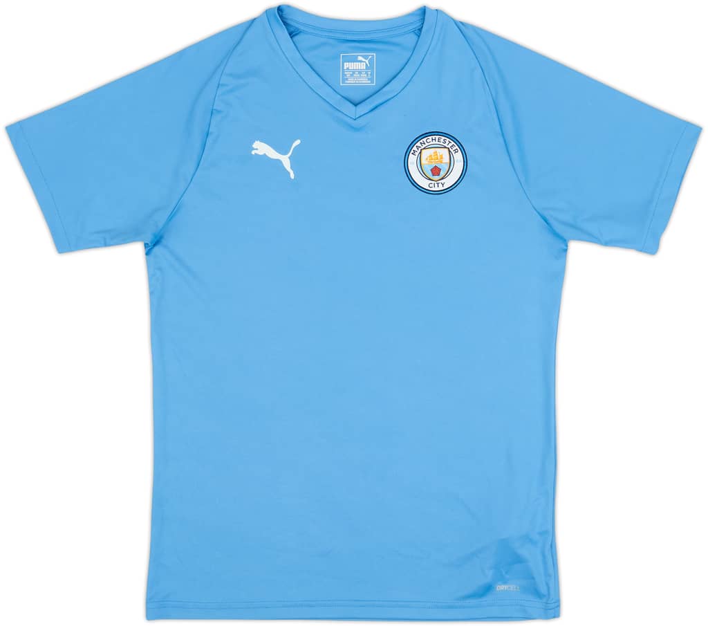 2019-20 Manchester City Puma Training Shirt - 8/10 - (S)