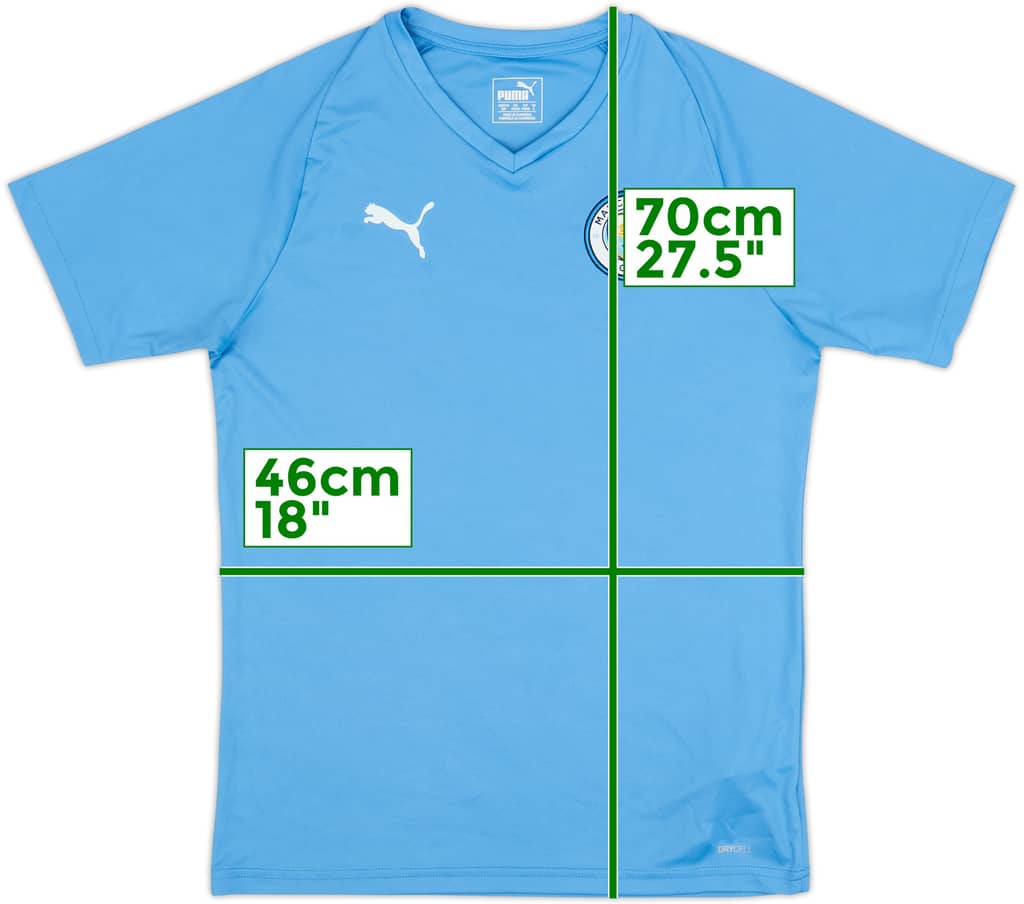 2019-20 Manchester City Puma Training Shirt - 8/10 - (S)