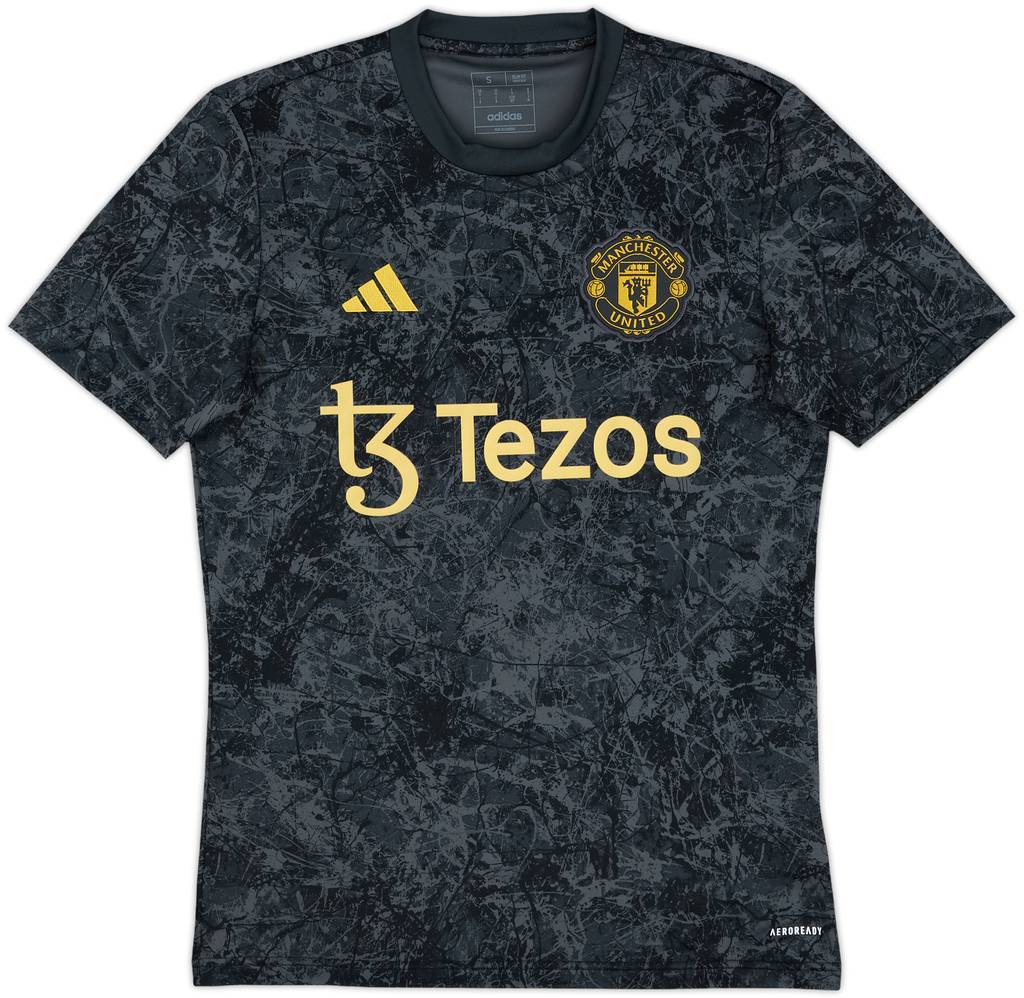 2023-24 Manchester United adidas Training Shirt - 10/10 - (S)