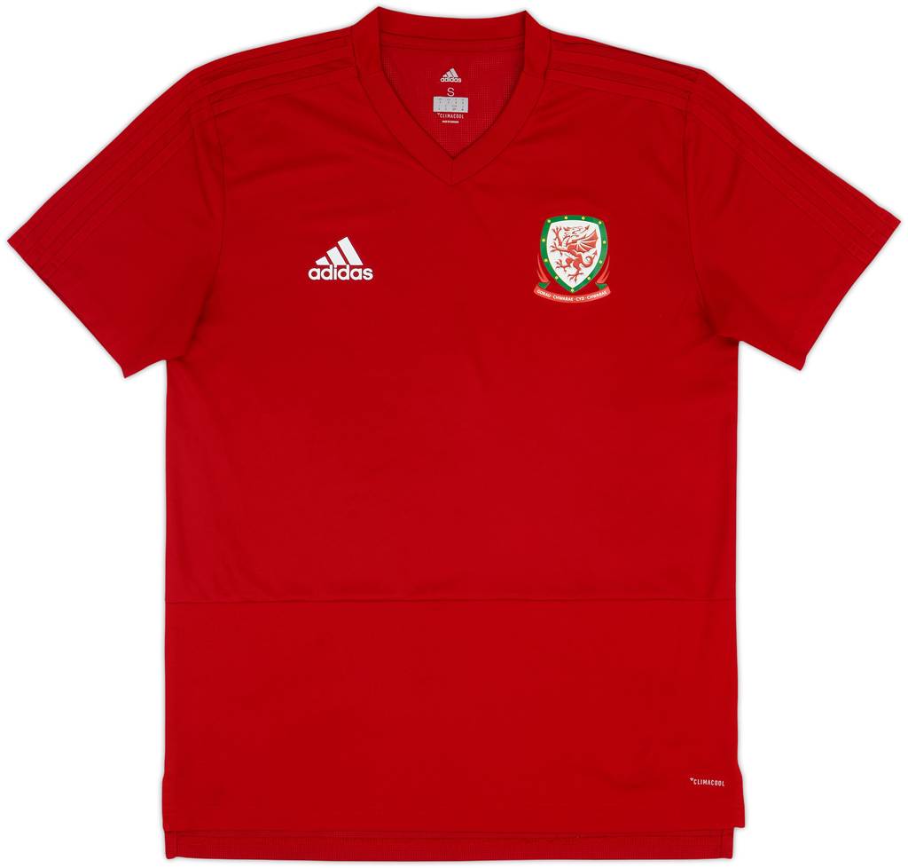 2018-19 Wales adidas Training Shirt - 10/10 - (S)