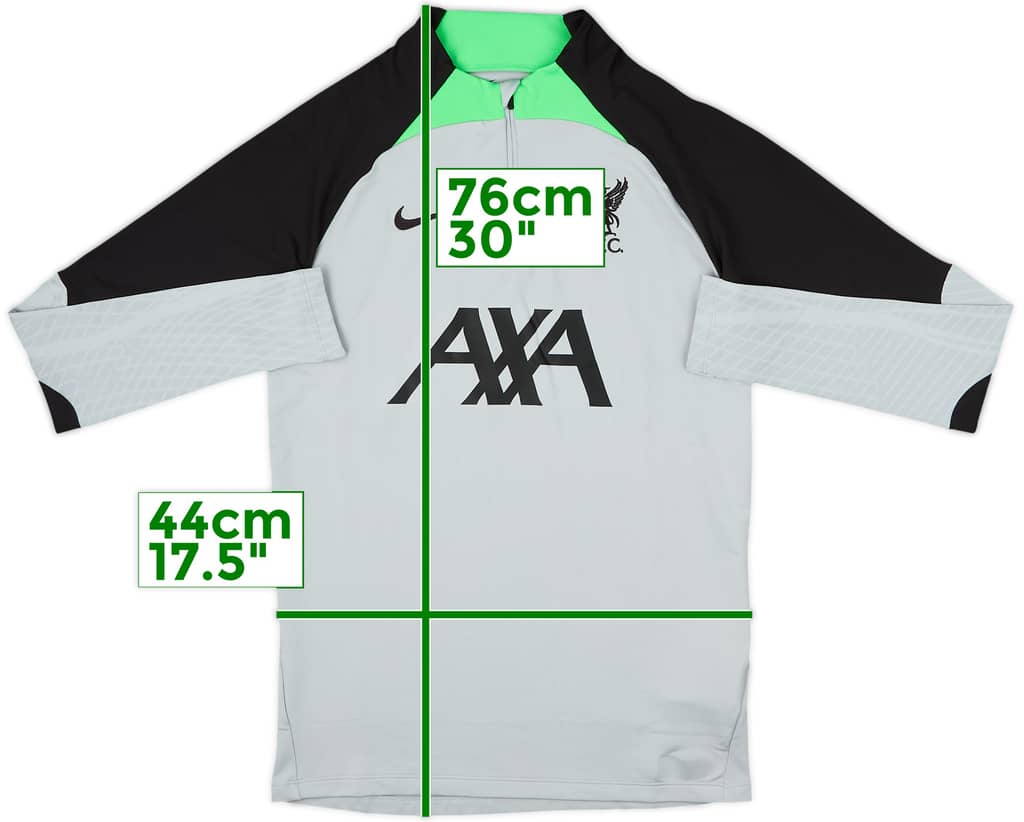 2023-24 Liverpool Nike 1/4 Zip Training Top - 8/10 - (S)