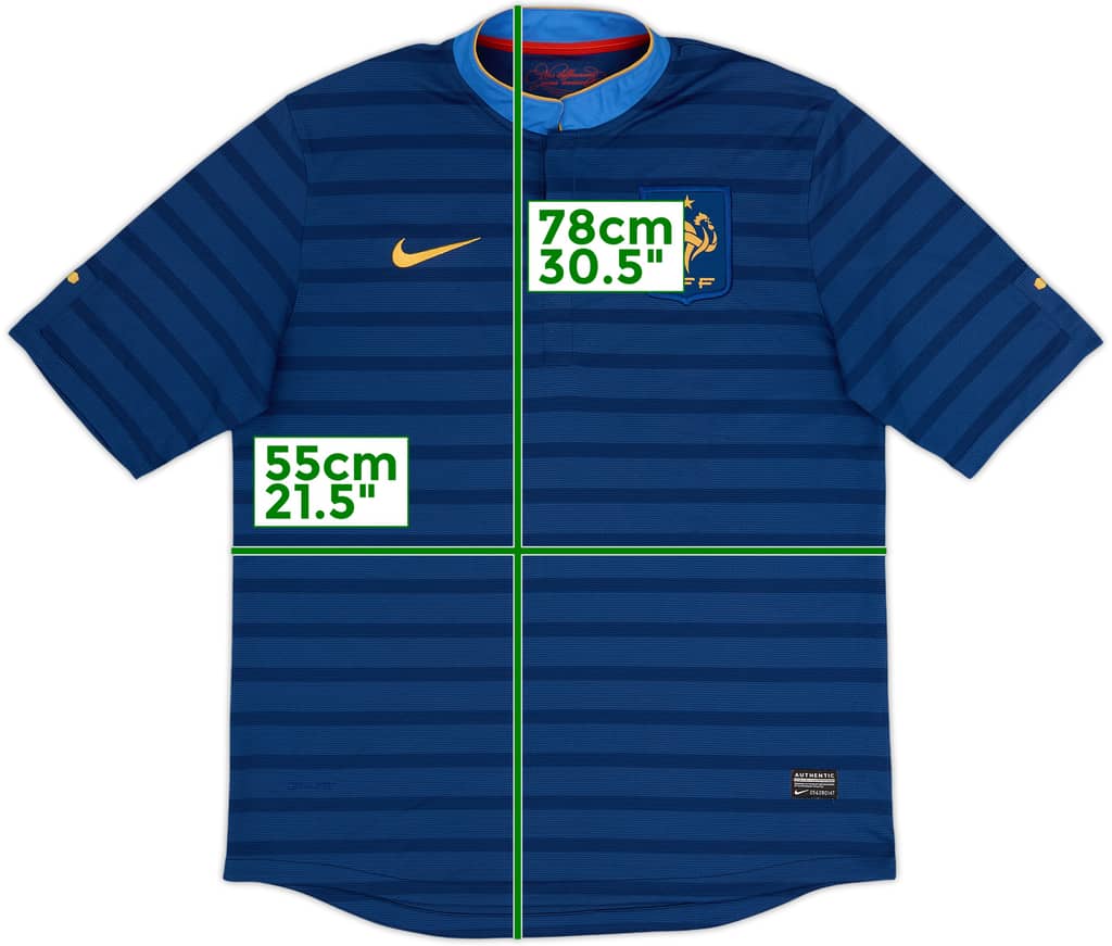 2012-13 France Home Shirt - 8/10 - (L)