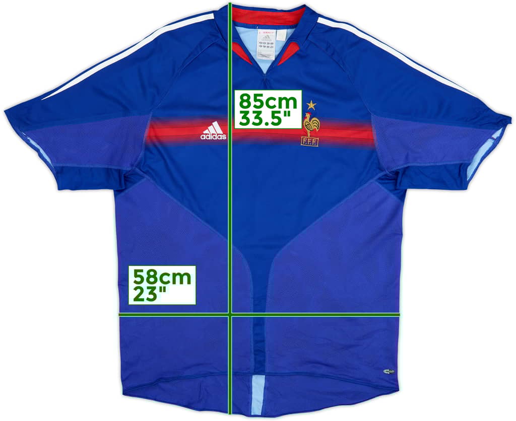 2004-06 France Home Shirt - 4/10 - (XL)