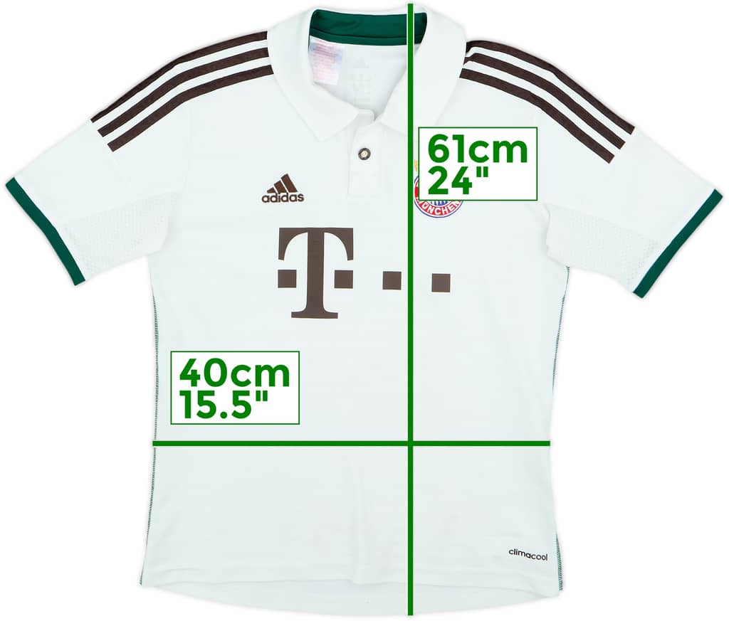 2013-14 Bayern Munich Away Shirt - 6/10 - (M.Boys)