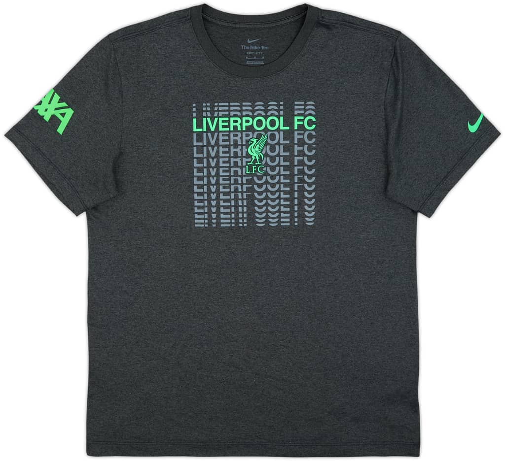 2023-24 Liverpool Nike Graphic Tee - 9/10 - (M)