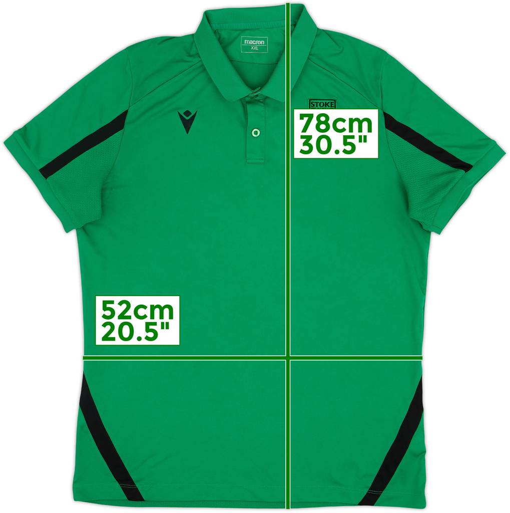 2020-21 Stoke Macron Polo Shirt - 9/10 - (XXL)