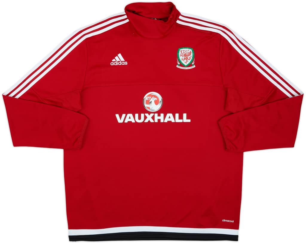 2016-17 Wales adidas Drill Top - 8/10 - (XL)