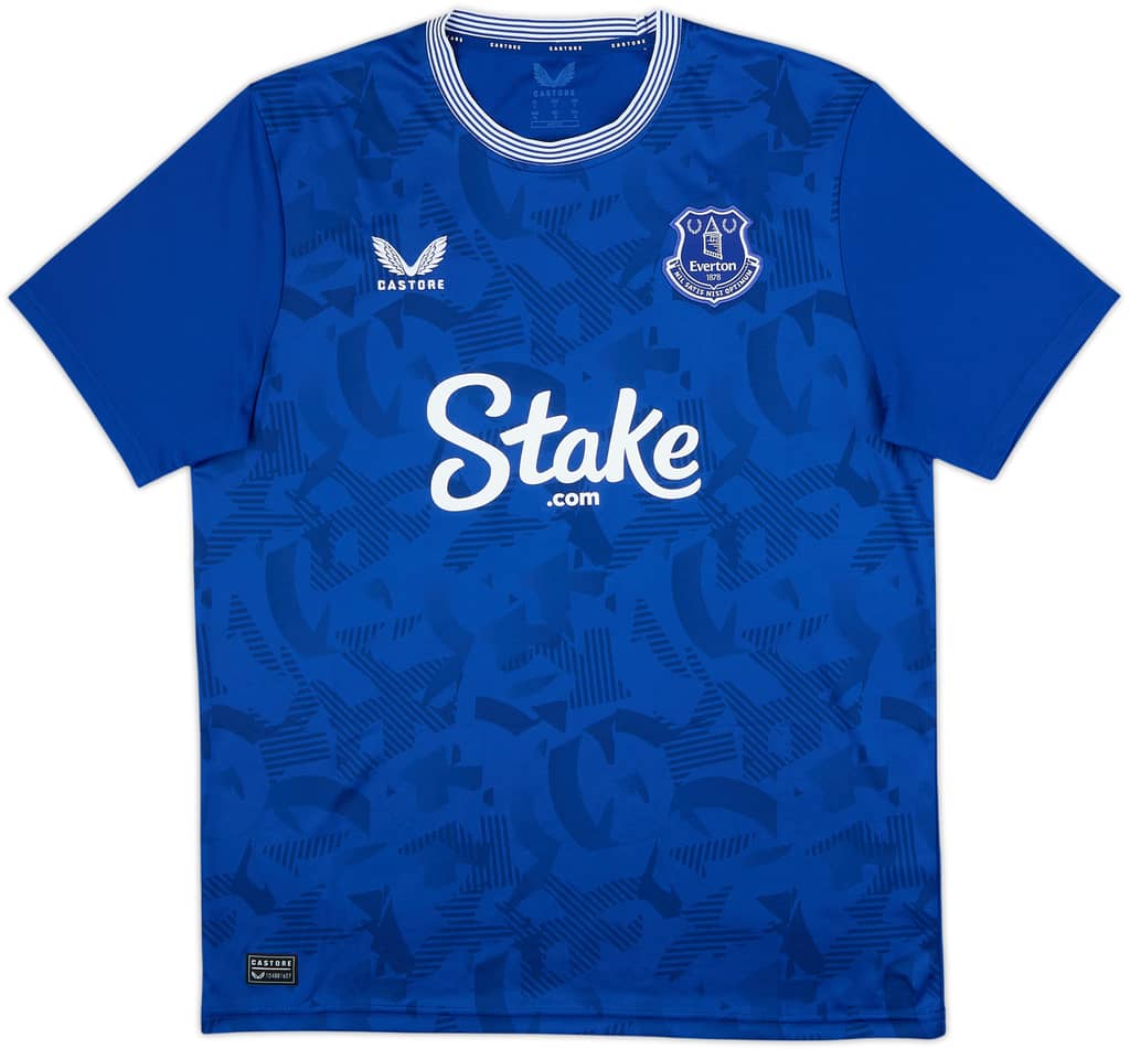 2024-25 Everton Home Shirt - 10/10 - (L)