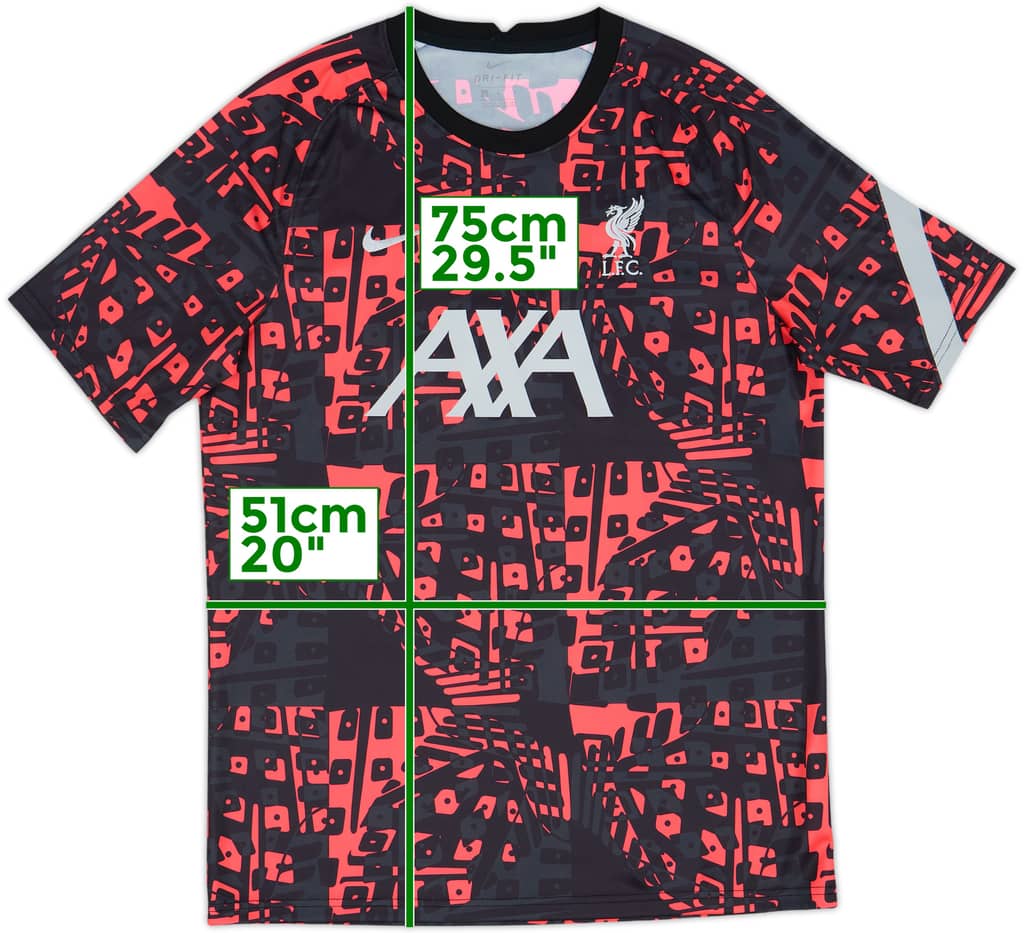 2020-21 Liverpool Nike Training Shirt - 9/10 - (L)