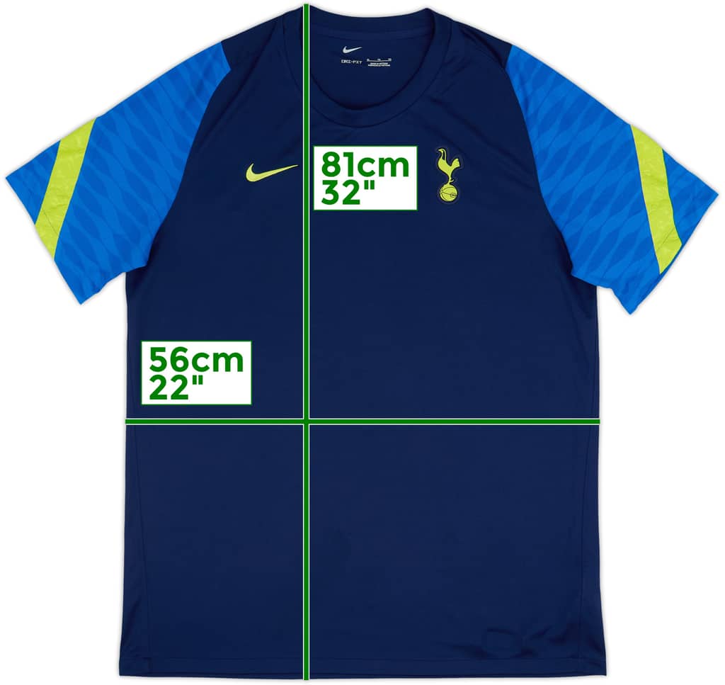 2021-22 Tottenham Nike Training Shirt - 9/10 - (XL)