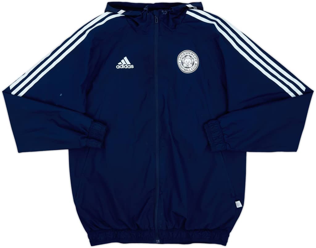 2022-23 Leicester City adidas Rain Jacket - 7/10 - (M)