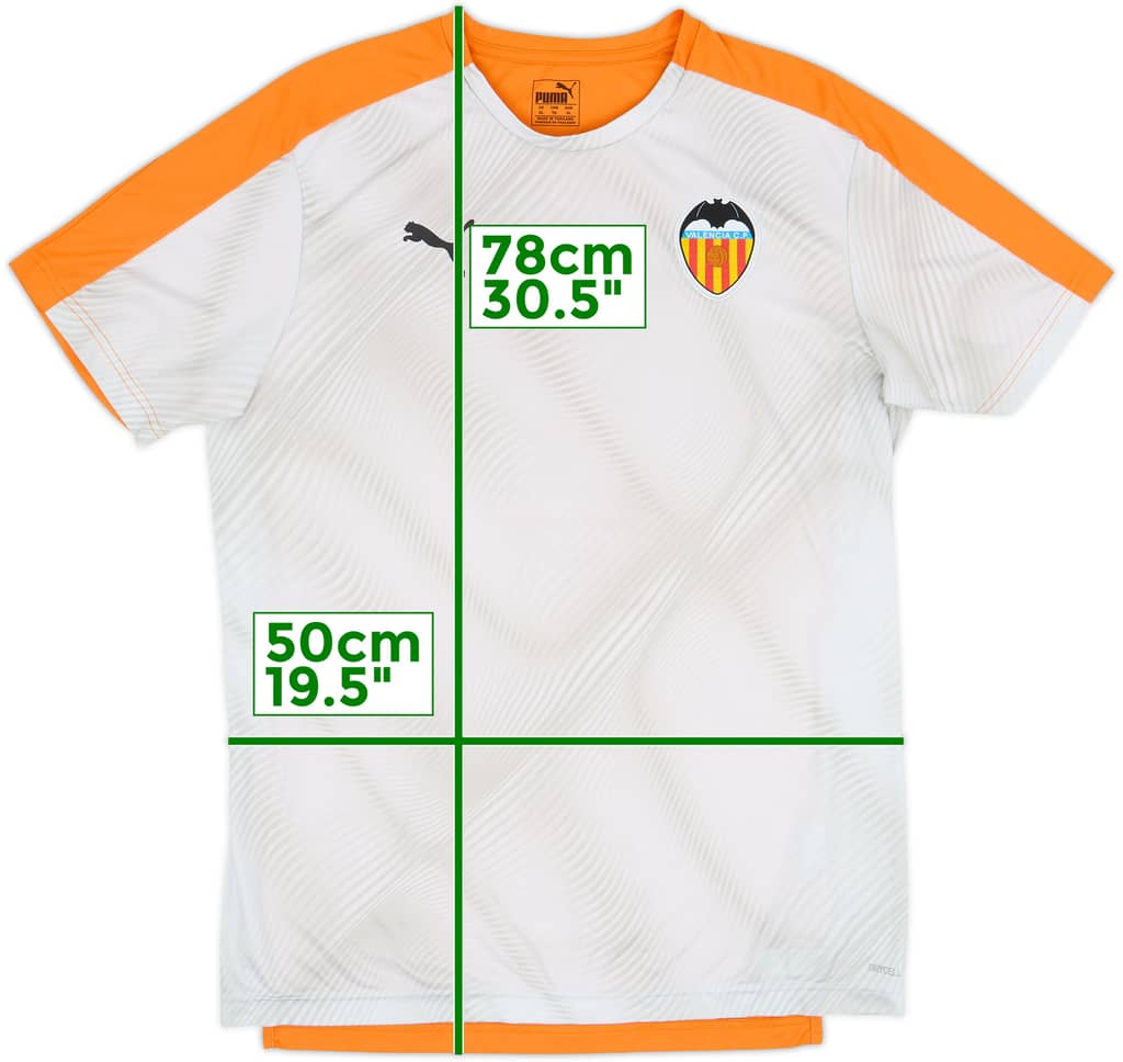 2019-20 Valencia Puma Training Shirt - 9/10 - (XL)