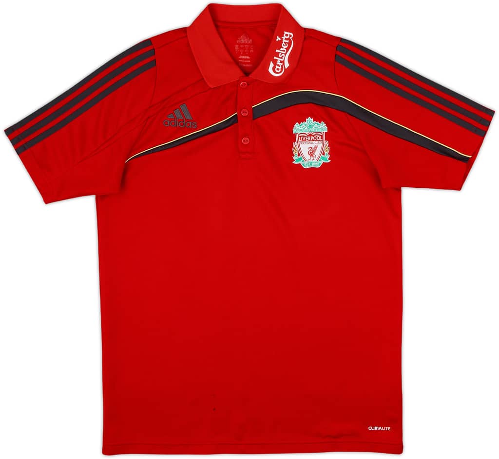 2009-10 Liverpool adidas Polo - 6/10 - (M)