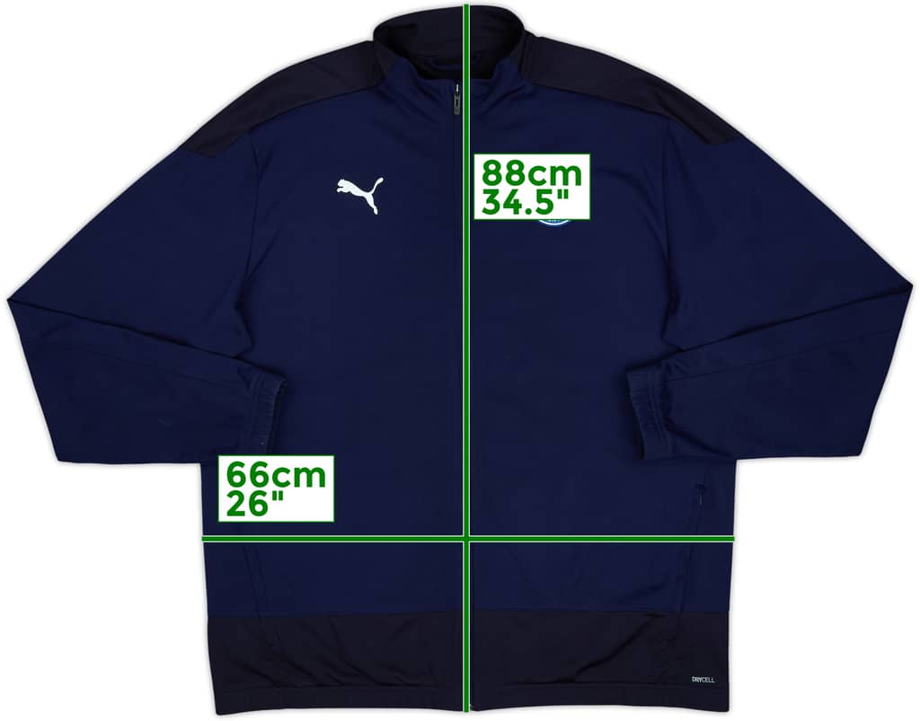 2019-20 Stockport County Puma Track Jacket - 9/10 - (3XL)