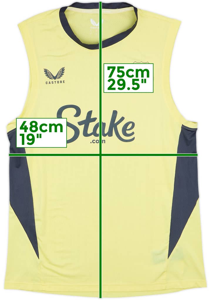 2024-25 Everton Castore Training Vest - 10/10 - (M)