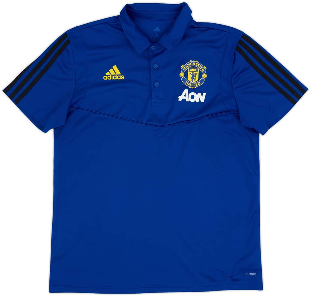 2019-20 Manchester United adidas Polo Shirt - 9/10 - (L)