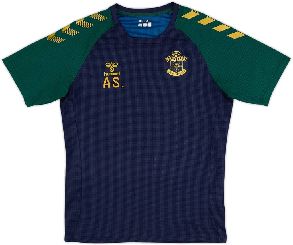 Camiseta de entrenamiento Hummel edición para personal del Southampton 2021-22 - 8/10 - (M)