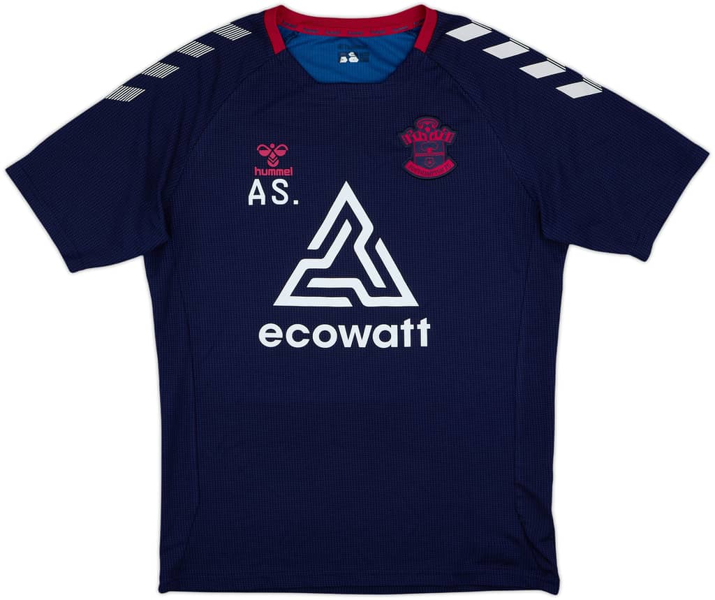 2022-23 Southampton Hummel Staff Issue Training Shirt AS - 8/10 - (M)