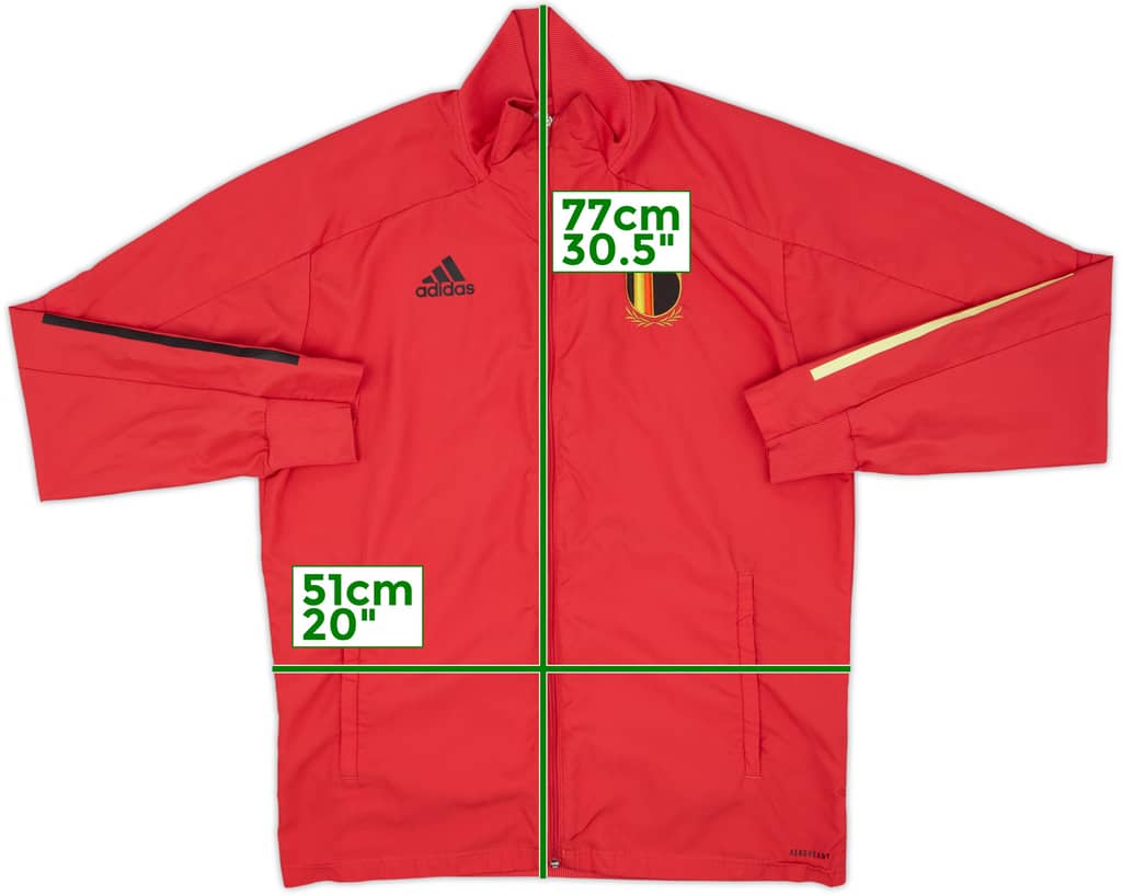 2019-20 Belgium adidas Track Jacket - 7/10 - (M)