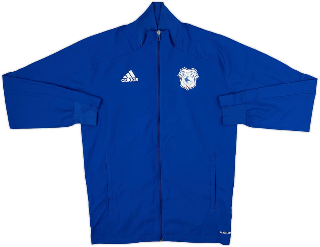 2019-20 Cardiff City adidas Track Jacket - 8/10 - (S)