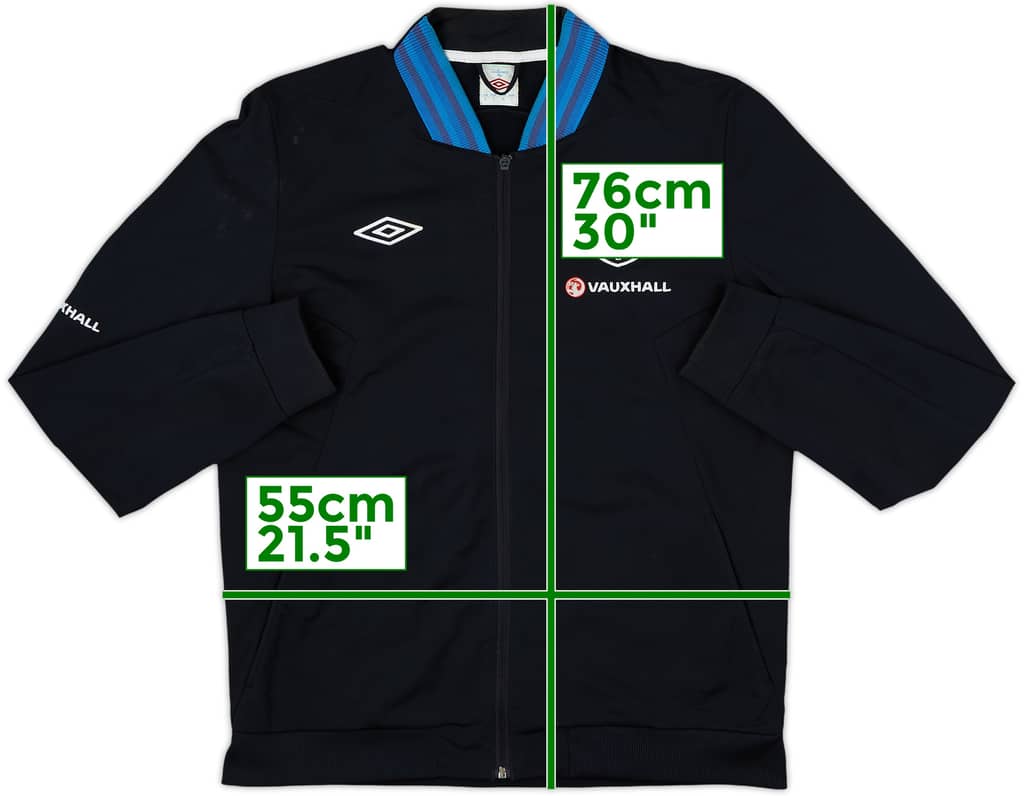 2012-13 England Umbro Track Jacket - 6/10 - (L)