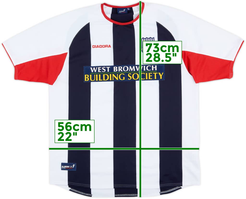 2003-04 West Brom Home Shirt - 8/10 - (L)