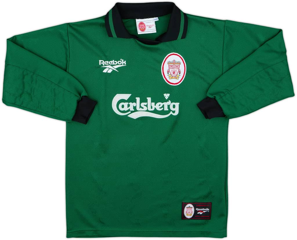 1996-97 Liverpool GK Shirt - 8/10 - (M.Boys)
