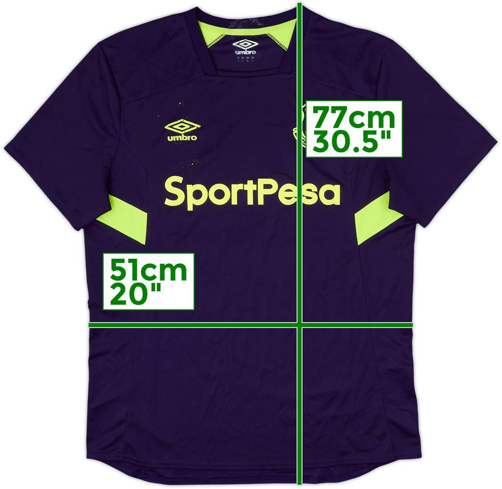 2017-18 Everton Umbro Training Shirt - 4/10 - (L)