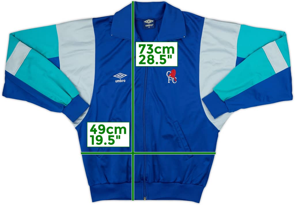 1991-92 Chelsea Umbro Track Jacket - 8/10 - (M)