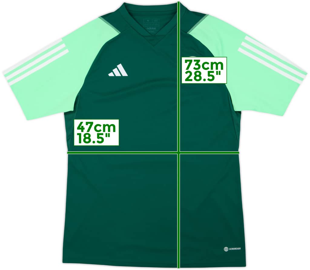 2022-23 Leeds United adidas Training Shirt - 10/10 - (M)