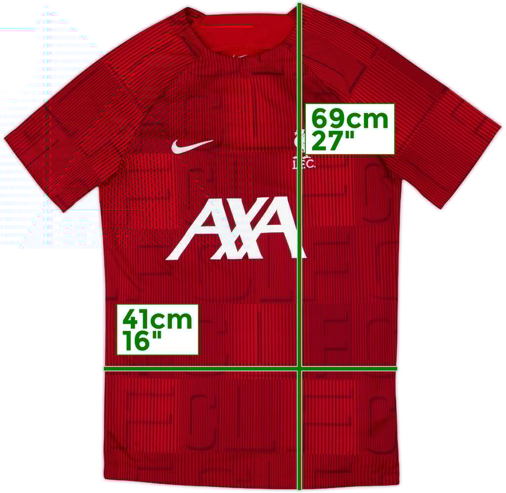 2021-22 Liverpool Nike Training Shirt - 10/10 - (S)