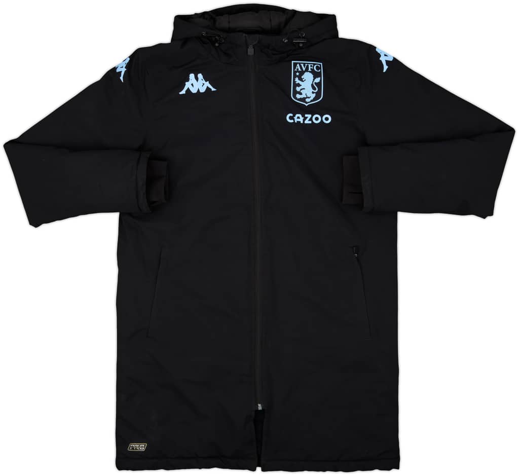 2021-22 Aston Villa Kappa Padded Bench Coat - 8/10 - (S)