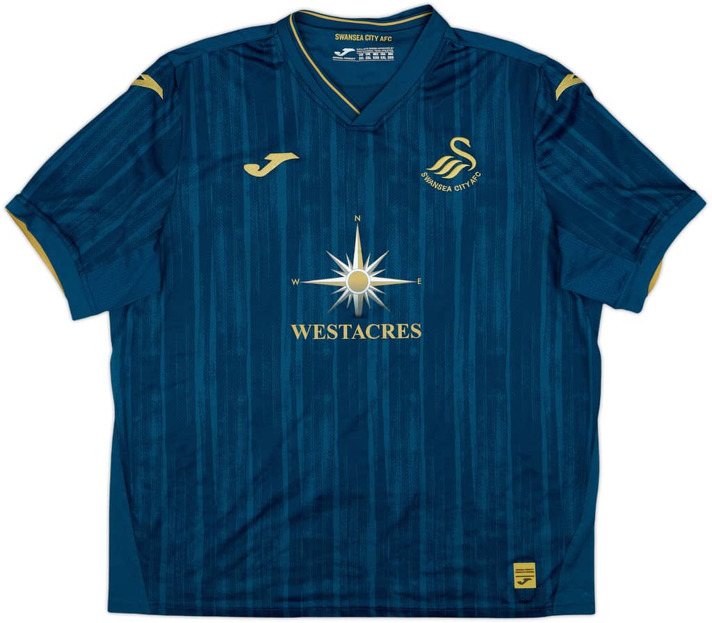2023-24 Swansea City Away Shirt - 10/10 - (XXL)