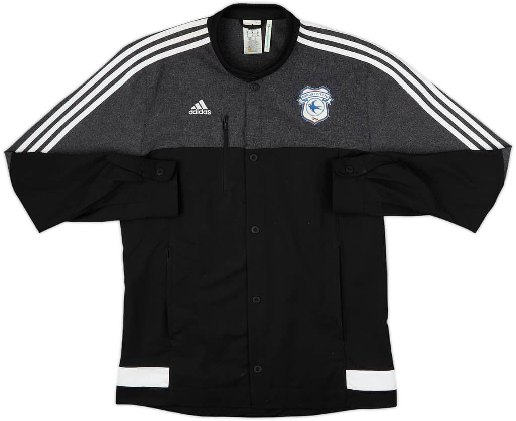 2015-16 Cardiff adidas Track Jacket - 8/10 - (M)