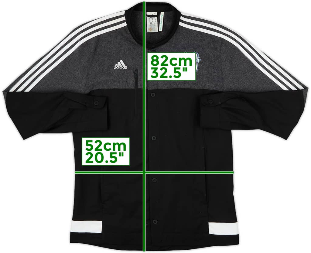 2015-16 Cardiff adidas Track Jacket - 8/10 - (M)