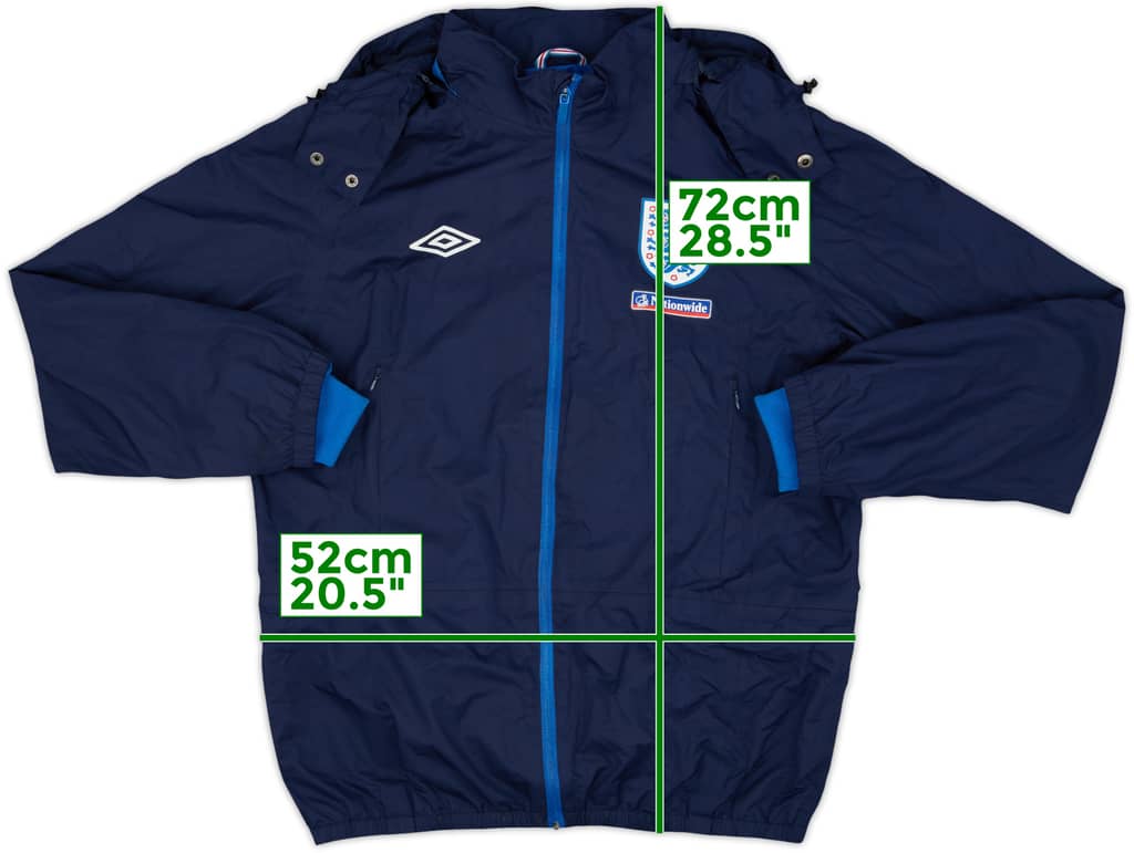 2010-11 England Umbro Hooded Track Jacket - 8/10 - (M)