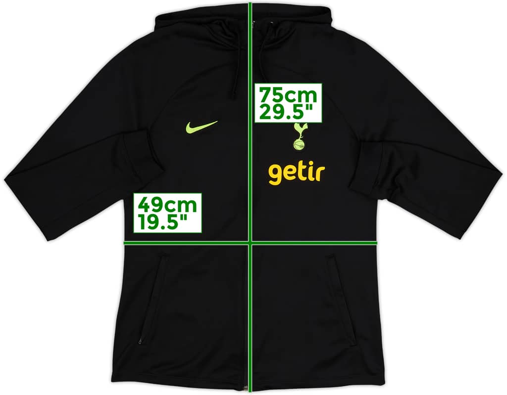 2022-23 Tottenham Nike Hooded Track Jacket - 10/10 - (M)